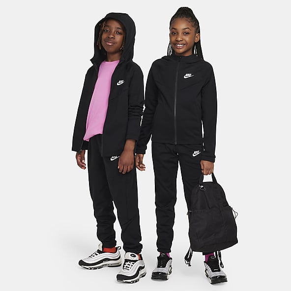 Girls nike tracksuit bottoms sales